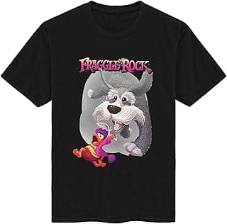 Fraggle Rock Shirt Anime Fan Gift Shirt Men's Crew Neck Cotton T-Shirt