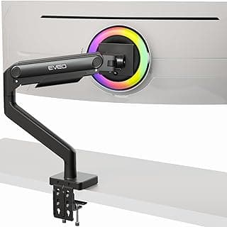 Premium Ultrawide Monitor Arm 49" - for Samsung Odyssey G9 Monitor Arm, Heavy Duty Monitor Arm, Curved Ultrawide Monitor M...
