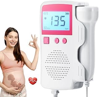 Fetal Monitor for Pregnancy,Fetal Doppler，fetal Monitor Heartbeat,fetal Monitor, Baby Heartbeat Monitor Pregnancy.Fetal Ultrasound. Fetal Monitor Heartbeat-L8